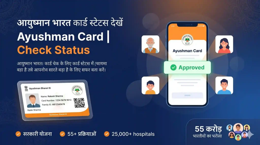 ayushman card check status